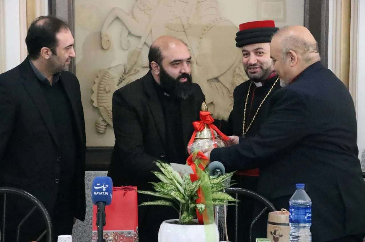 مراسم تجلیل از خانوادههای شهدای آشوری در آستانه سال نو میلادی