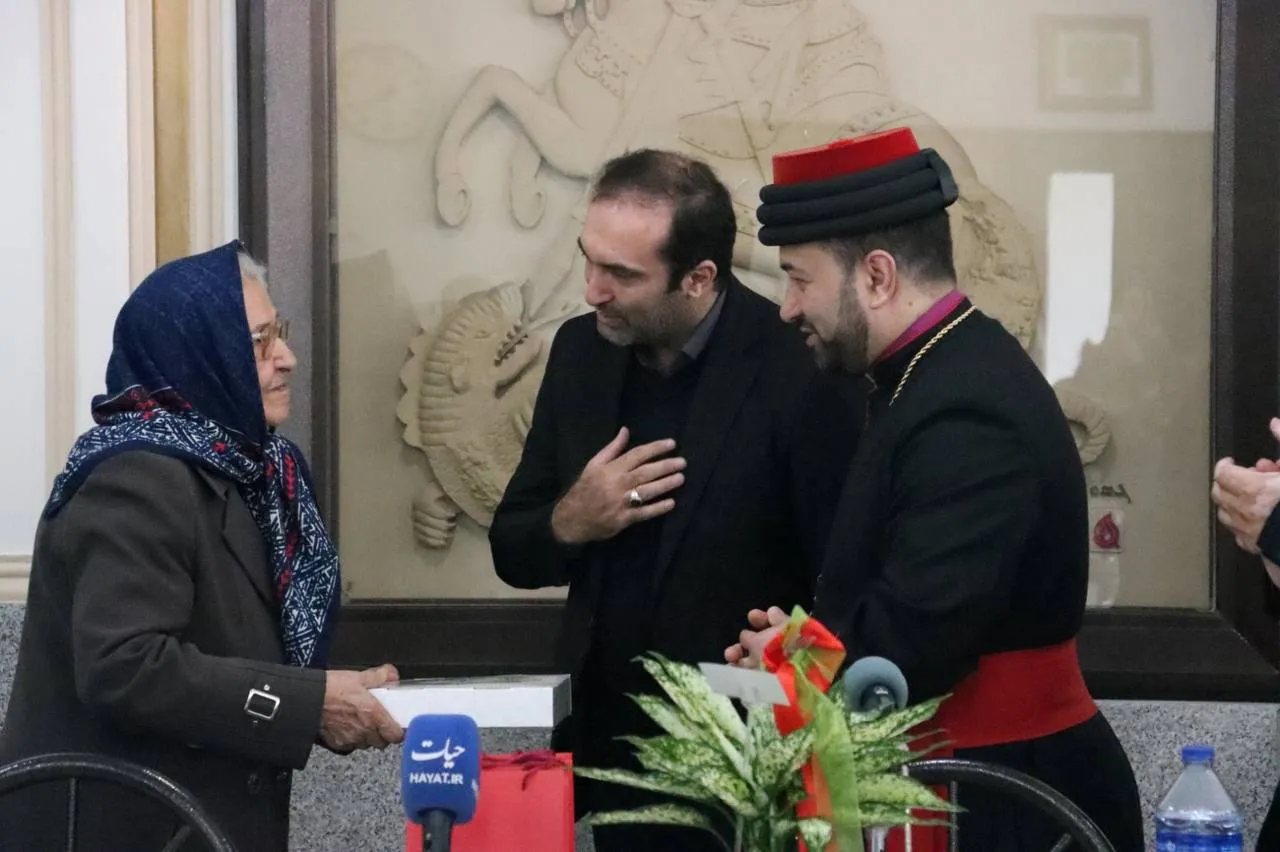 مراسم تجلیل از خانوادههای شهدای آشوری در آستانه سال نو میلادی