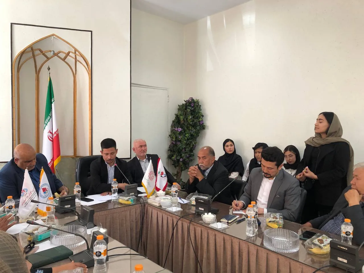 جلسه هماندیشی بانوان ورزشکار افغانستانی و کارگروه تخصصی تهران - کابل