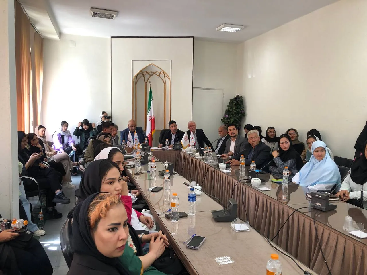 جلسه هماندیشی بانوان ورزشکار افغانستانی و کارگروه تخصصی تهران - کابل