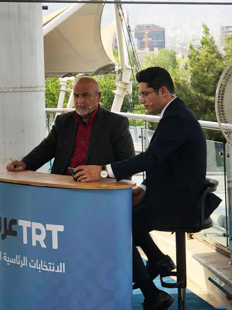 مصاحبه با شبکه TRT درخصوص انتخابات ریاست جمهوری ایران