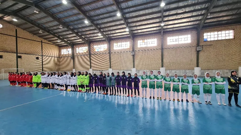 مسابقات کشوری فوتسال بانوان مهاجرین افغانستانی