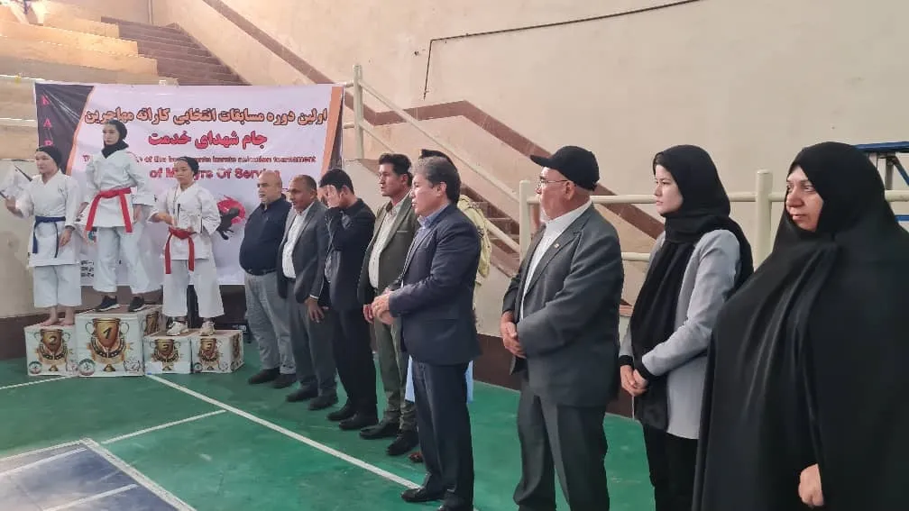 برگزاری اولین دوره مسابقات انتخابی کاراته مهاجرین افغانستانی