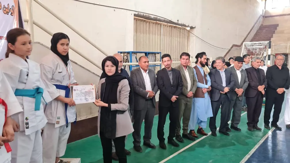 برگزاری اولین دوره مسابقات انتخابی کاراته مهاجرین افغانستانی