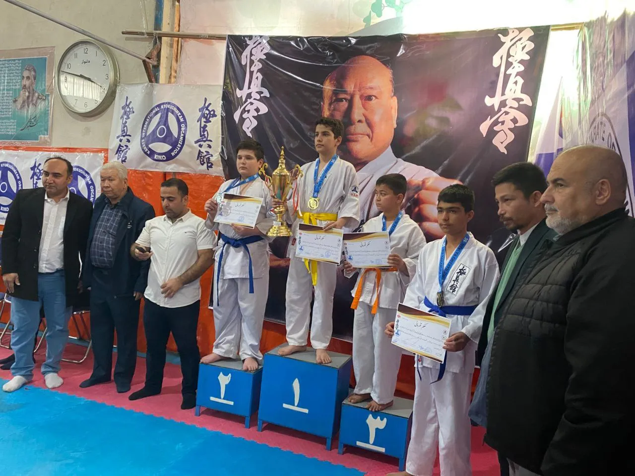 برگزاری مسابقات کاراته باشگاه‌های استان تهران