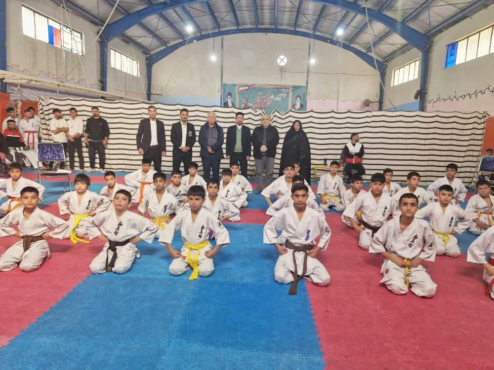 برگزاری مسابقات کاراته باشگاه‌های استان تهران