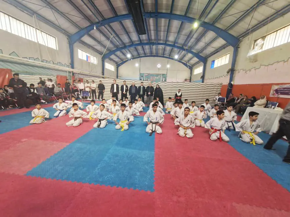 برگزاری مسابقات کاراته باشگاه‌های استان تهران