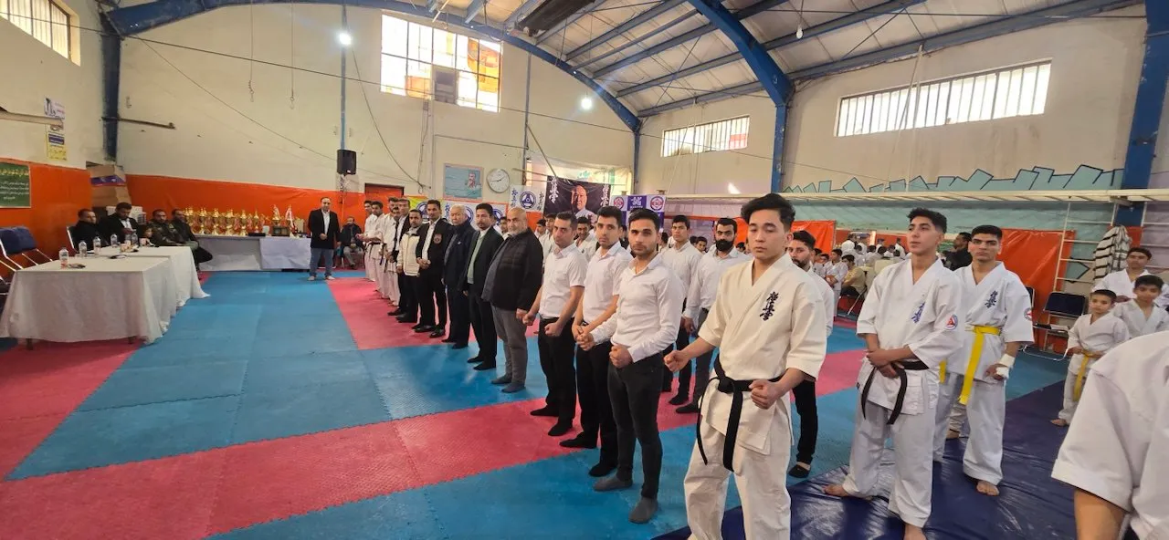 برگزاری مسابقات کاراته باشگاه‌های استان تهران
