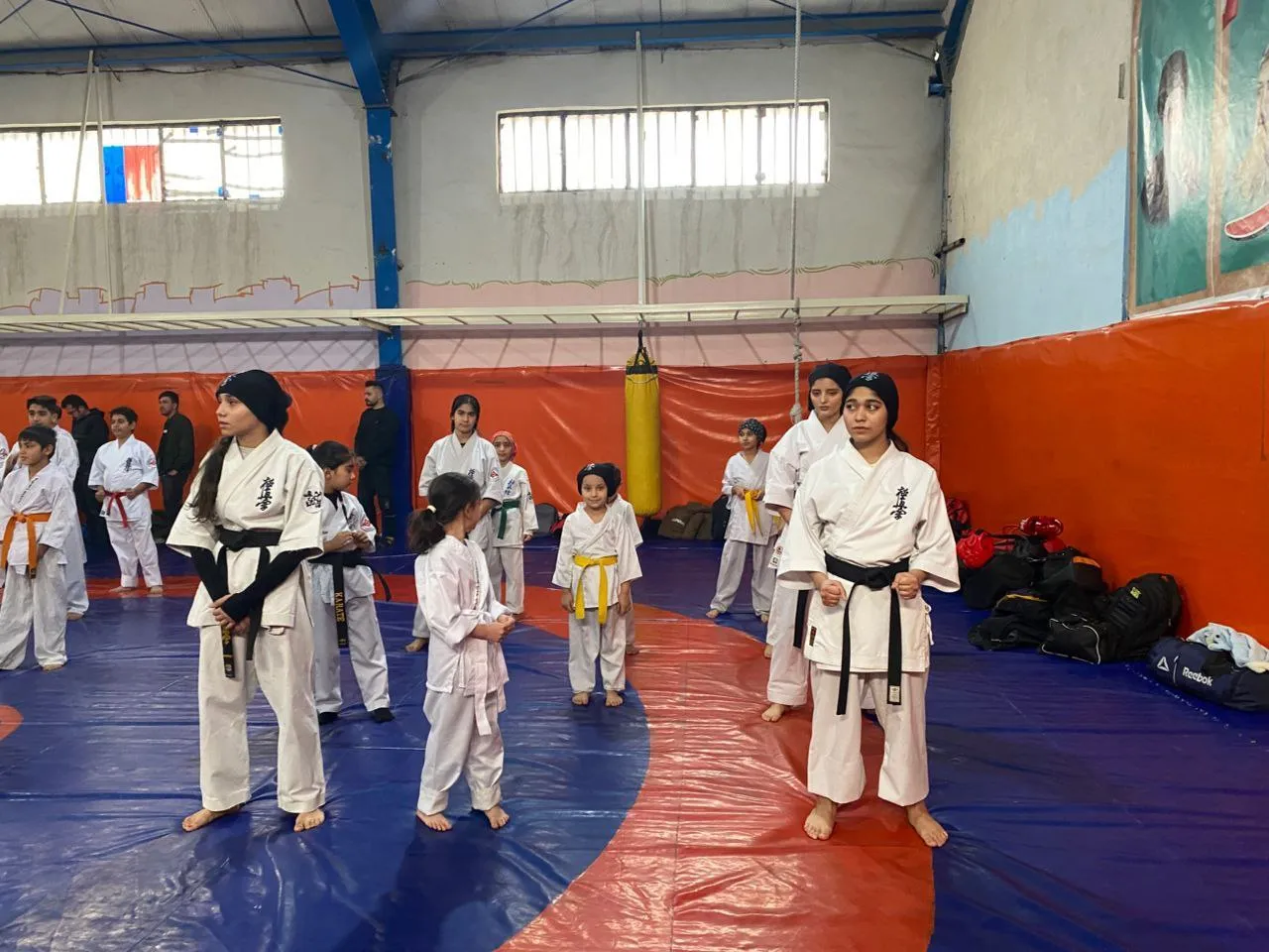 برگزاری مسابقات کاراته باشگاه‌های استان تهران